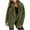 Army Green, variant on Viikei Plus Size Womens Coats Clearance for Winter Coats for Women Cardigan Jacket Coat Hood Plush Jacket