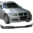 thumbnail image 2 of Ikon Motorsports Compatible with 05-08 BMW 3-Series AP Style Poly-Urethane Front Bumper Lip Spoiler PU, 2 of 5