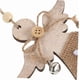 thumbnail image 4 of Angel Christmas Tree Decorations,2Pcs Christmas Tree Hanging Pendant Angel Doll Pendant/Angel Doll Ornaments for Christmas Party New Year, 4 of 5