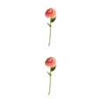 thumbnail image 3 of Baohd 1/2/3/5 10pack/lot Realistic Appearance Artificial Flower For Party Decor And Home Decor Deep Pink 2PCS, 3 of 6
