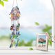 thumbnail image 2 of DIY Dotted Diamond Art Painting Wind Chime Kit Sun Catcher Hanging Ornaments Wind Chimes Suncatcher Art for Outside B, 2 of 5