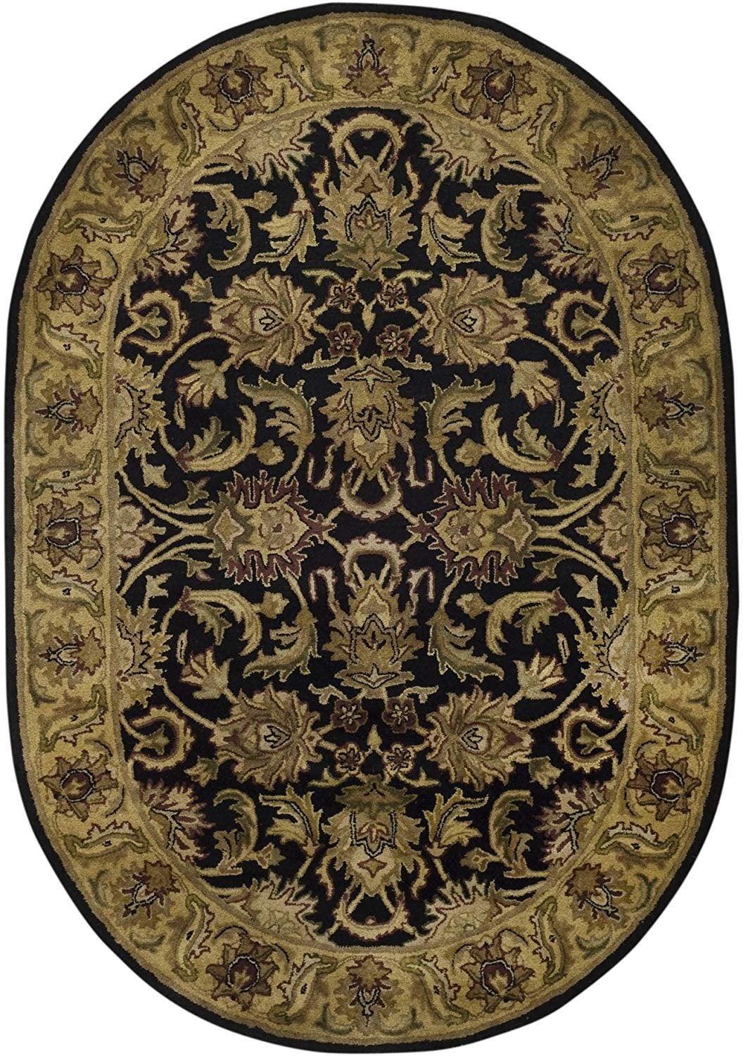 Safavieh Classic Collection CL252A Handmade Traditional Oriental Black