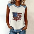thumbnail image 5 of Lopecy-Sta Tank Tops for Women American Flag Print Sleeveless Tops Casual Patriotic Tees, 5 of 9