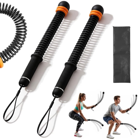 Adjustable Ropeless Battle Ropes 2026 New, Cordless Weighted Training Ropes for Home Gym, 3 lbs Heavy Duty Portable Cordless Battle Ropes for Total-Body Sculpting, Cardio & Fat Burn, HIIT