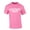 Azalea, variant on Trenz Shirt Company Assistant Coach T-shirt Sports Team Asst. Coach Front and Back Short Sleeve T-shirt-Light Pink-medium