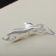 thumbnail image 5 of Collar con colgante de gato shaofei Plata S925 40 + 5 cm, 5 of 5