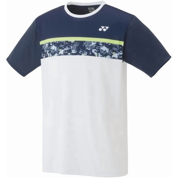 Yonex Men's Crew Neck T-Shirt Model 16568 White Extra Extra Small