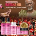 thumbnail image 2 of Set de 5 unidades de aceite de batana 100% para el crecimiento del cabello, mascarilla africana para el cabello, tratamiento anticaída y para el recrecimiento del cabello., 2 of 5