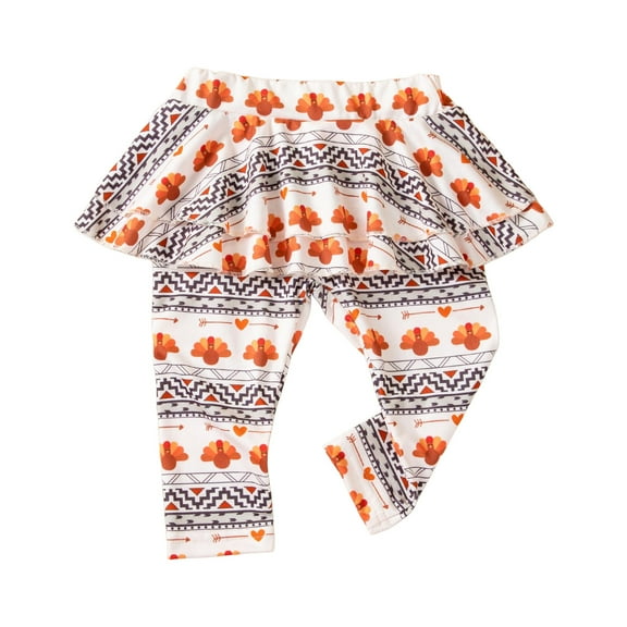 Kogui Toddler Leggings Baby Toddler Girls' Tutu Leggings Tulle Ruffle Skirted Pants Size 9 12 Months (Gold,9-12 Months)