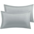 thumbnail image 1 of Unique Bargains Pillowcases Soft 1800 Microfiber Pillow Shams No Zipper, 1 of 9