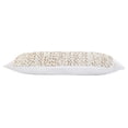 thumbnail image 5 of Laddha Home Designs Handwoven Bobble Lumbar Pillow Cover - 36" - White and Beige, 5 of 9