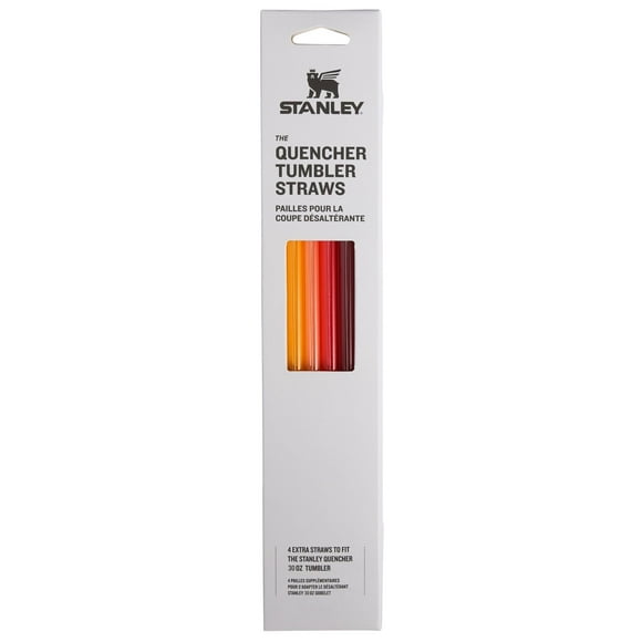 Pajitas reutilizables Stanley, vasos reutilizables de 30 onzas, paquete de 4