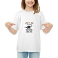 thumbnail image 3 of WISHTIME Kids' T-Shirt Dot Happy Dot Day 2024 Funny Colorful Polka Short Sleeve Size XS-XL White, 3 of 7