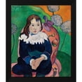 thumbnail image 2 of Paul Gauguin 12x14 Black Modern Wood Framed Wall Art Titled - Mr. Loulou (Louis Le Ray), 2 of 6
