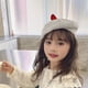 thumbnail image 5 of Sombrero de Invierno Del Bebé, Acción de Gracias Navidad Calabaza Beanie Beret Halloween Foto Prop Punto Sombrero, Niños Sombrero de Invierno para Niñas 0-4 Años Familia Coincidencia Naranja Amarillo, 5 of 7