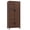 brown, variant on Tzou Wardrobe Cabinet Farmhouse 4 Doors 4 Shelves with Hanging Rod 72 Inch