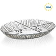 thumbnail image 5 of Elegant Glass Service Salad Plate, Oval Serving Dish for Dinner Dessert Appetizer, 13in, 5 of 5