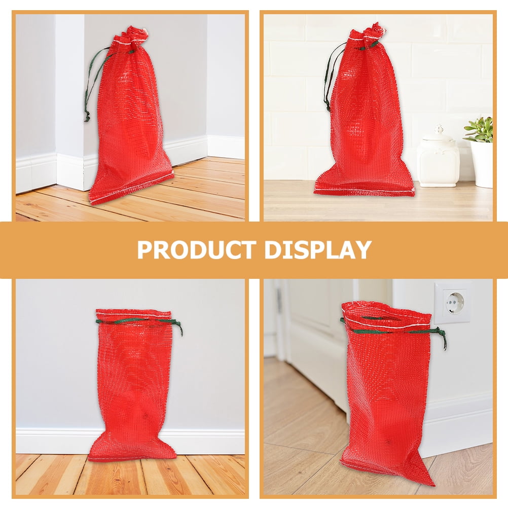 50pcs Agricultural Vegetable Bags Mesh Onion Packing  Bags Potato Mesh Bags