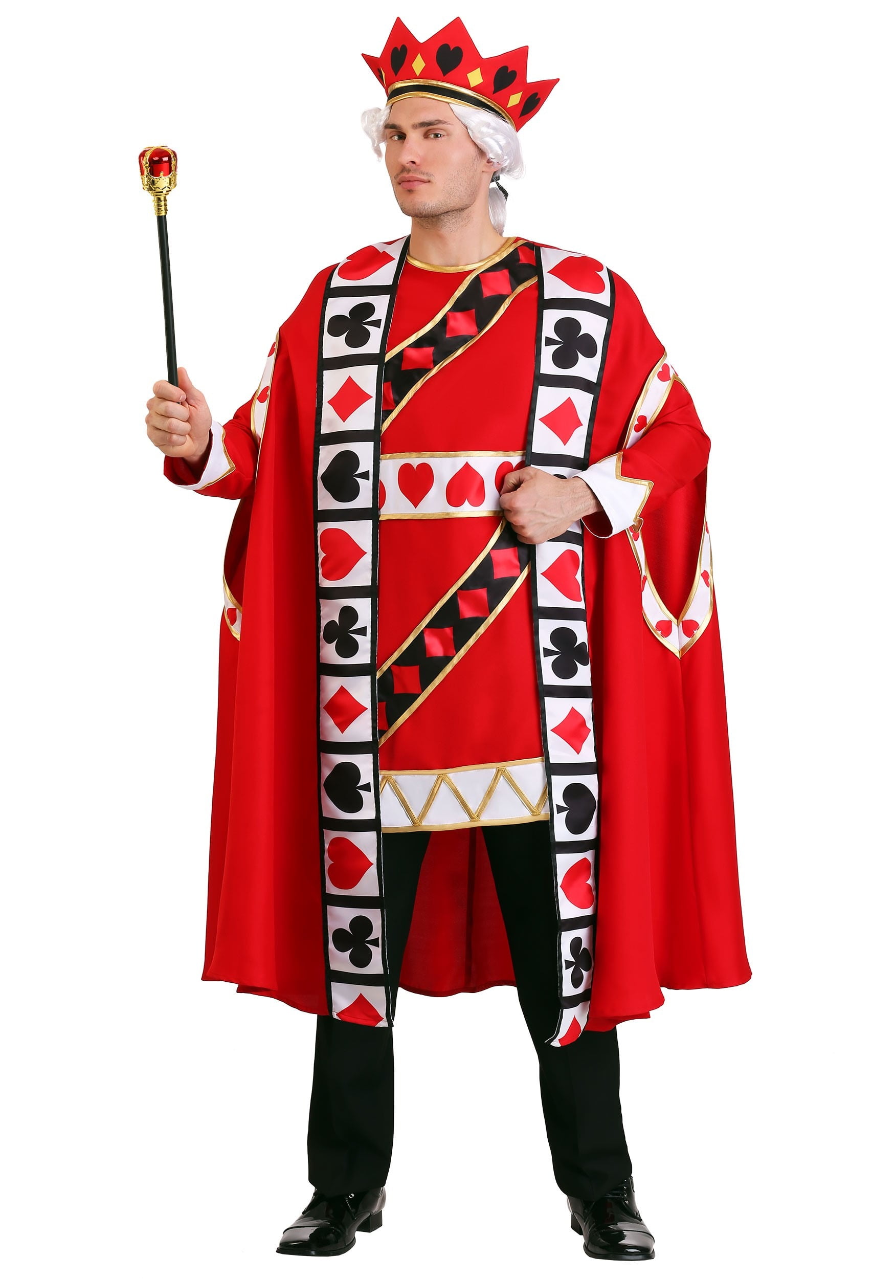 Playing Card King Costume - NOVELTY, HUMEROUS CROSS-DRESSING