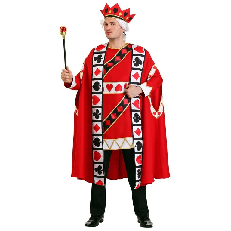 Men's King of Hearts Costume - Walmart.com