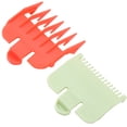 thumbnail image 3 of Hair Clipper Guide Combs, Clipper Guards Cutting Guides Complete Accessories Prevent Scalp Injuries Control Length  For Barber Shop Red/Green,Black, 3 of 8