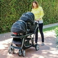 Graco Ready2Grow Click Connect LX Double Stroller, Glacier