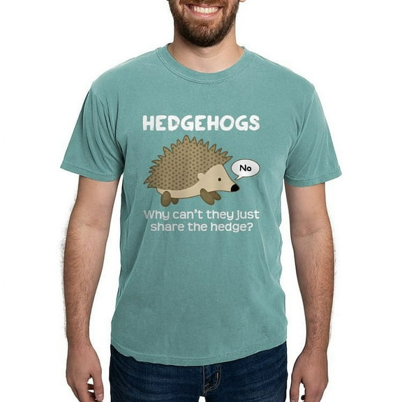 CafePress - Hedgehog Pun T Shirt - Mens Comfort Colors Shirt