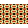 thumbnail image 1 of Ahgly Company Indoor Rectangle Patterned Saffron Red Area Rugs, 2' x 5', 1 of 6