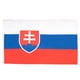 thumbnail image 1 of Bandera AZ FLAG Eslovaquia 150x90 cm Poliéster, 1 of 2