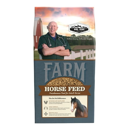 Dr. Pol Healthy Balance 14-7-19% Extruded Horse Feed, 40 lb. Bag