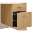 thumbnail image 1 of Series C 2 Drawer Pedestal (Assembled) in Light Oak - Engineered Wood, 1 of 5