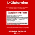 thumbnail image 3 of HealthFare L Glutamine 1000mg | 240 Vegan Capsules | Extra Strength Amino Acid Supplement | Supports Digestive Balance, Nutrient Absorption & Muscle Recovery | Non-GMO, Gluten-Free | Made in USA, 3 of 8