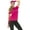 Pink, variant on InstantFigure Cycling Compression Solid Zip Up Bike Top AWT028