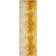 thumbnail image 1 of Unique Loom Estrella Distressed Area Rug 2' 2 x 6' 7 Runner Yellow/Beige, 1 of 2