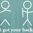thumbnail image 3 of CafePress - I Got Your Back T Shirt - Mens Comfort Colors Shirt, 3 of 5