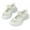White, variant on TAIAOJING Trendy Baby Sneakers Shoes Toddler Breathable Mesh For Ages 1-10 Cute 6.5-7Y