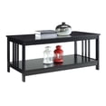 thumbnail image 1 of Convenience Concepts Table Basse Mission en Bois Noir, 1 of 3