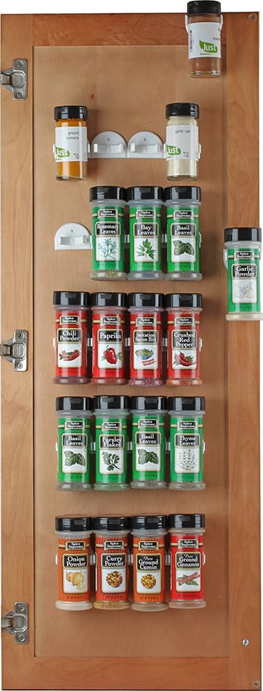 36 Spice Gripper Spice Rack Spice Clip Organizer Spice Rack Gripper Clips Organizer for Cabinet Door with Stick or Screw Option in Kosovo at 23 Rating 5
