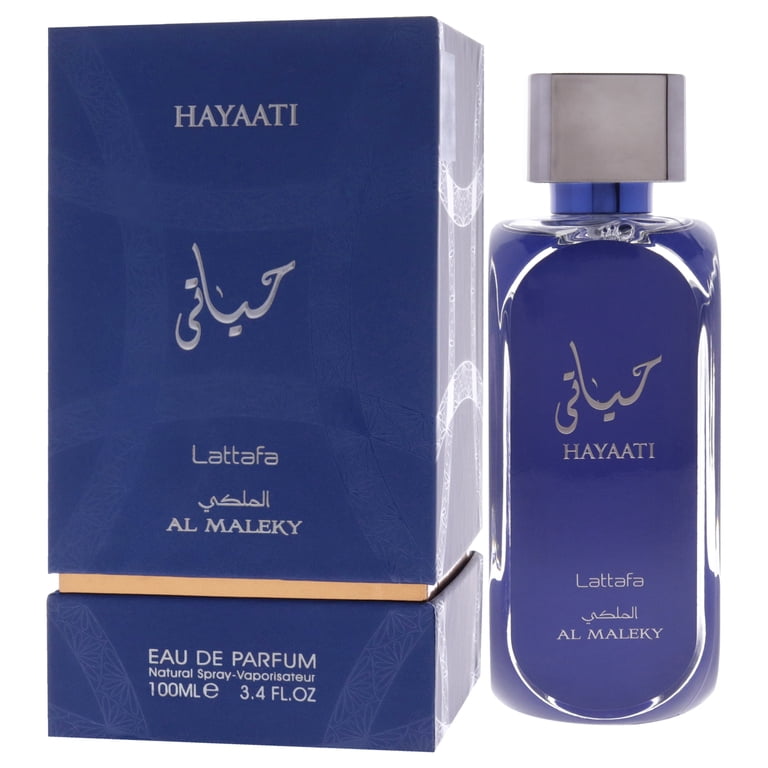 香水(男性用) Kismet Angel & Hayaati Al Maleky Lattafa, Hayaati Al Maleky EDP Spray, 3.4 oz, For MEN - Walmart.com