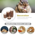 thumbnail image 3 of Raindrops 4Pack Tree Bark Decor For Small Animal Habitat Multi Wood Round Decorations, 3 of 6
