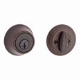 thumbnail image 5 of Kwikset Cove Venetian Bronze SmartKey Exterior Single-cylinder deadbolt Keyed entry door knob Contractor pack with Antimicrobial Technology 2 -Pack (new), 5 of 5