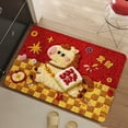 thumbnail image 1 of 2026 Year Of The Horses News Year Doormat Entrance Mat Spring Festival Home Decor Holiday Decorations, 1 of 6