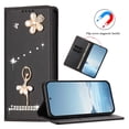 thumbnail image 2 of Tianyeda for XiaoMi RedMi Note 15 5G Wallet case Phone Cover with RFID Blocking Credit Card Holder Flip Book For Women Black, 2 of 4