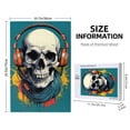 thumbnail image 4 of Disketp Modern Hip-Hop Skull Custom Puzzle Personalized Puzzles 1000 Pieces, Customized Picture Puzzle for Adult and Teens((29.5×19.7in, Vertical), 4 of 9