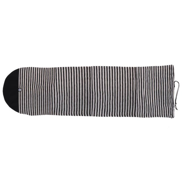Sonducket Funda protectora para calcetines de tabla de surf, funda protectora para tabla de surf, estuche de almacenamiento Uniforme atlético marrón blanco negro 9.0 pies