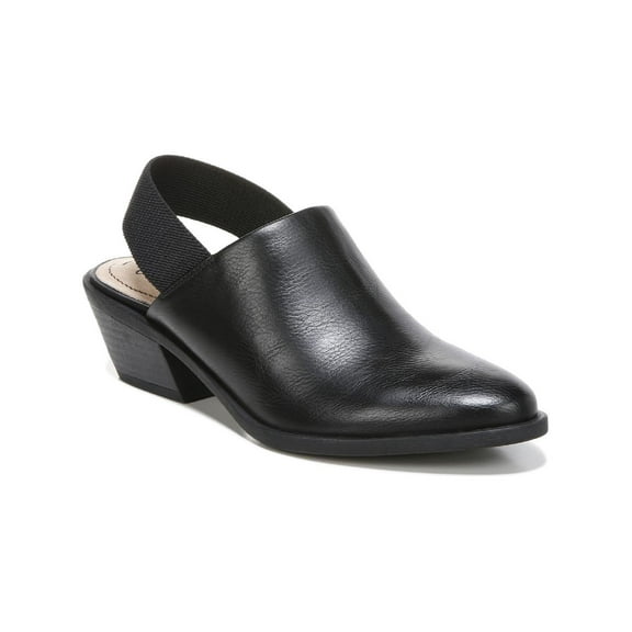 LifeStride Womens Pasadena Faux Leather Block Heel Ankle Strap