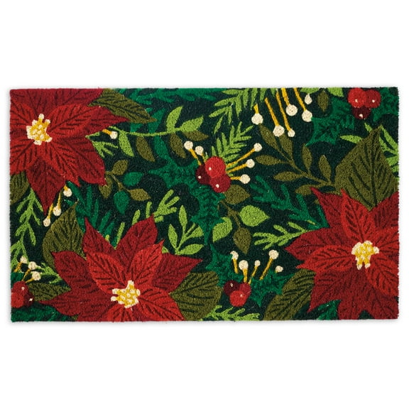 DII Poinsettias Doormat