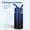 Gradient Blue, variant on Daluvenix 12oz Insulated Kids Water Bottle with Straw and Carry Handle, Leak-Proof BPA-Free Stainless Steel Bottle, Blue