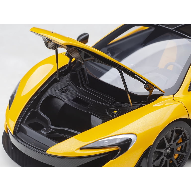 McLaren P1 Volcano Yellow with Yellow and Black Interior 1/18