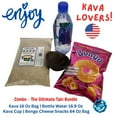 thumbnail image 2 of Combo - The Ultimate Taki Bundle, 16 Oz Kava, 16.9 Oz Bottle Water, Kava Cup, Bongo Cheese Puffs Snacks, Great For Kava Lovers, 2 of 9